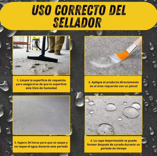 NUEVO SELLADOR IMPERMEABLE 2X1💦