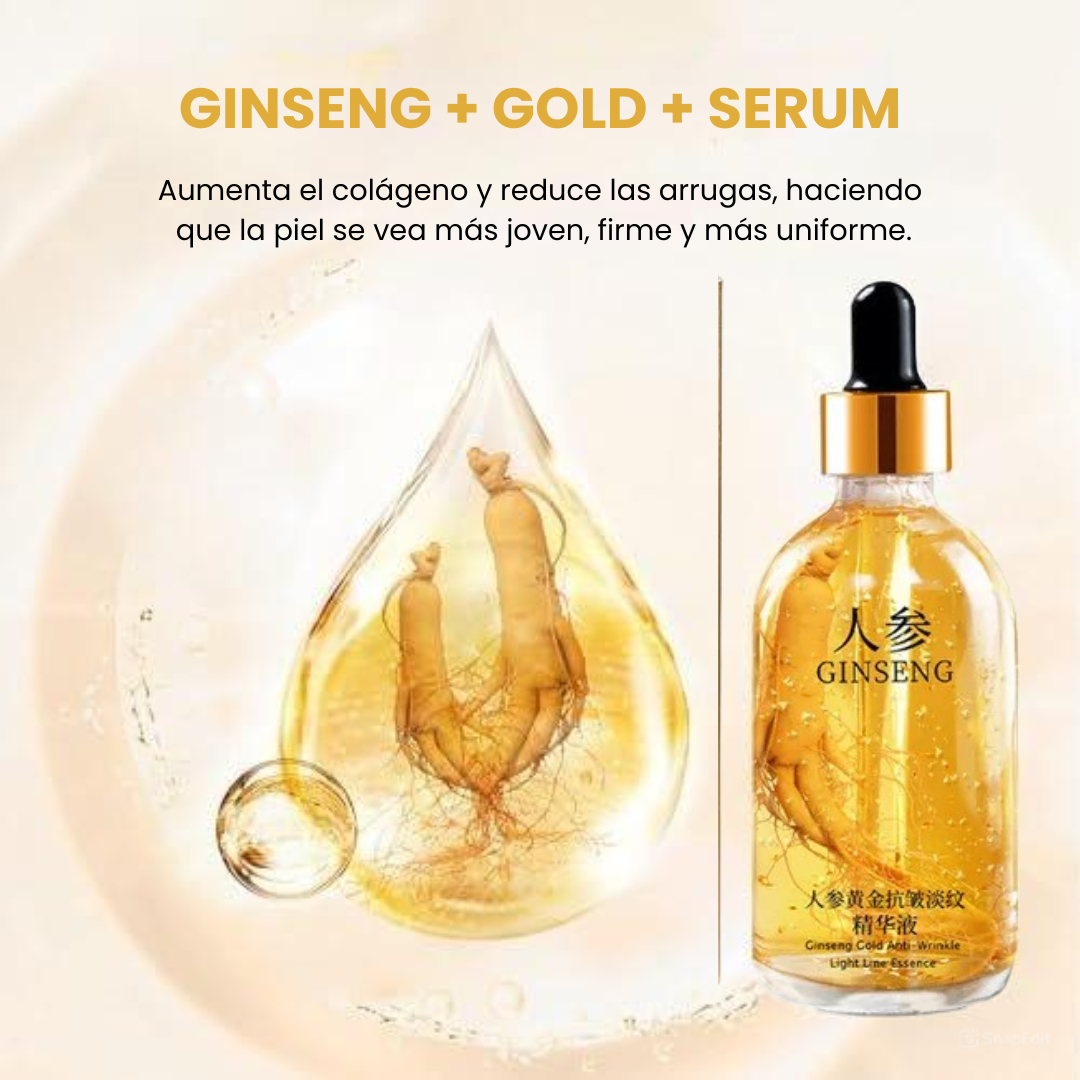 🌟 PIEL PERFECTA Y RADIANTE: SÉRUM GINSENG 2X1 🌟